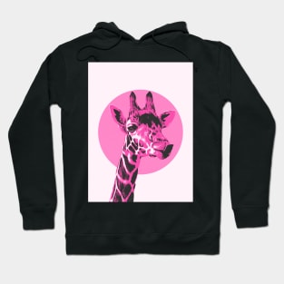 Illustration Of Giraffe Hoodie